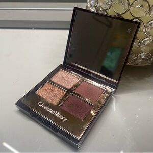 Charlotte Tilbury The Vintage Vamp Eyeshadow Palette - Rose Gold and Deep Brown